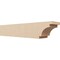 Ekena Millwork 6in. W x 6in. H x 32in. L Mediterranean Woodgrain TimberThane Rafter Tail, Primed Tan RFTUR06X06X32MEDRCPR - alternate 1
